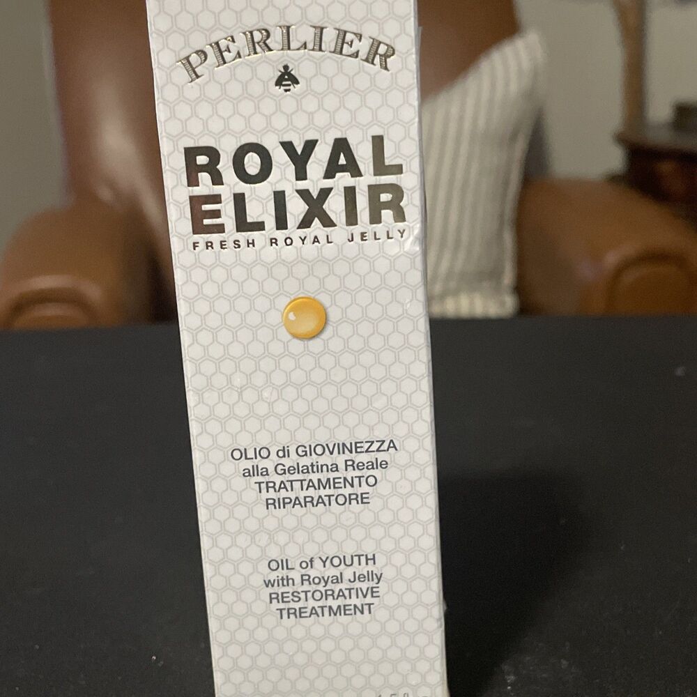 Perlier Royal Elixir Oil of Youth Royal Jelly Restorative Treatment 1.5oz Read